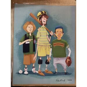 Bam! Ultra Comedy Box David Spade Benchwarmers 11x14 Print by Nate Call Of/600
